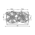 Ventilateur, refroidissement du moteur