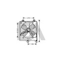 Ventilateur, refroidissement du moteur