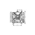 Ventilateur, refroidissement du moteur