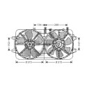 Ventilateur, refroidissement du moteur
