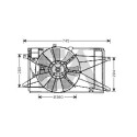 Ventilateur, refroidissement du moteur