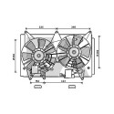 Ventilateur, refroidissement du moteur