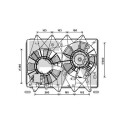 Ventilateur, refroidissement du moteur