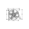 Ventilateur, refroidissement du moteur