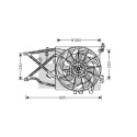 Ventilateur, refroidissement du moteur