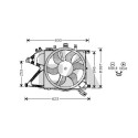 Ventilateur, refroidissement du moteur