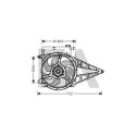 Ventilateur, refroidissement du moteur
