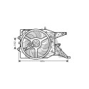 Ventilateur, refroidissement du moteur