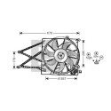Ventilateur, refroidissement du moteur