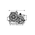 Ventilateur, refroidissement du moteur