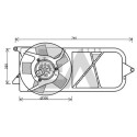 Ventilateur, refroidissement du moteur