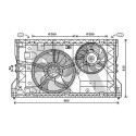Ventilateur, refroidissement du moteur