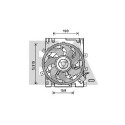 Ventilateur, refroidissement du moteur