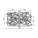 Ventilateur, refroidissement du moteur