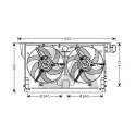 Ventilateur, refroidissement du moteur