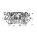 Ventilateur, refroidissement du moteur