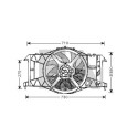 Ventilateur, refroidissement du moteur
