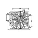Ventilateur, refroidissement du moteur