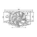 Ventilateur, refroidissement du moteur