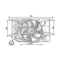 Ventilateur, refroidissement du moteur