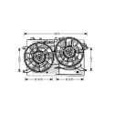Ventilateur, refroidissement du moteur