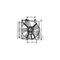 Ventilateur, refroidissement du moteur