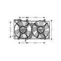 Ventilateur, refroidissement du moteur