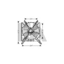 Ventilateur, refroidissement du moteur