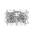 Ventilateur, refroidissement du moteur