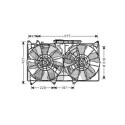 Ventilateur, refroidissement du moteur
