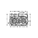 Ventilateur, refroidissement du moteur