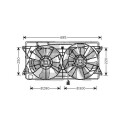 Ventilateur, refroidissement du moteur