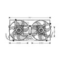 Ventilateur, refroidissement du moteur