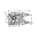 Ventilateur, refroidissement du moteur