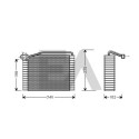Évaporateur climatisation