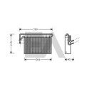 Évaporateur climatisation