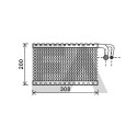 Évaporateur climatisation