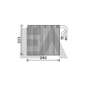 Évaporateur climatisation