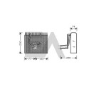 Évaporateur climatisation