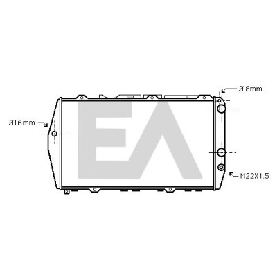 Radiateur, refroidissement du moteur