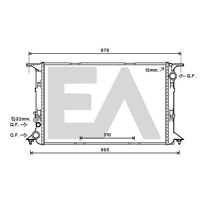 Radiateur, refroidissement du moteur