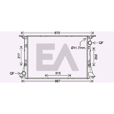 Radiateur, refroidissement du moteur