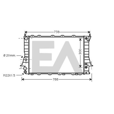 Radiateur, refroidissement du moteur