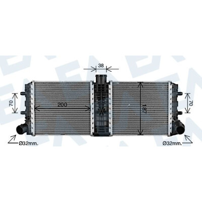 Radiateur, refroidissement du moteur