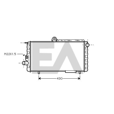 Radiateur, refroidissement du moteur