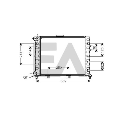 Radiateur, refroidissement du moteur