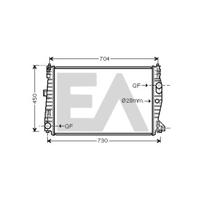 Radiateur, refroidissement du moteur