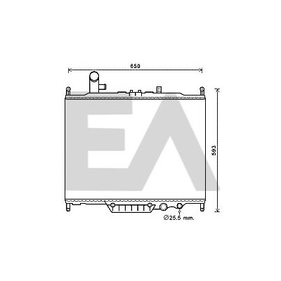 Radiateur, refroidissement du moteur