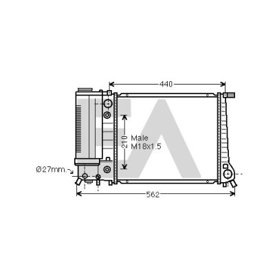 Radiateur, refroidissement du moteur