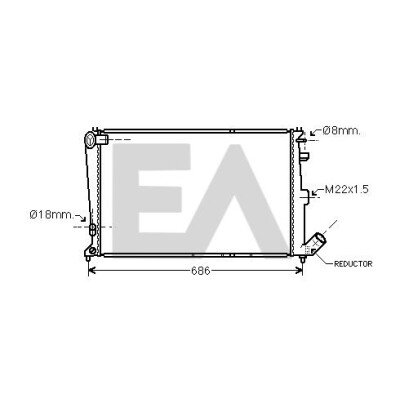 Radiateur, refroidissement du moteur